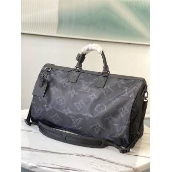 LOUIS VUITTON LV双面2054 REVERSIBLE KEEPALL BANDOULIÈRE 50 旅行袋M45602