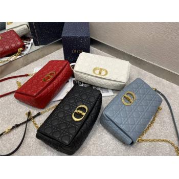 迪奥官网世界奢侈品牌新款大号 DIOR CARO 手袋M9243