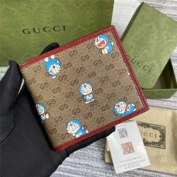 Doraemon x Gucci古驰联名系列哆啦A梦两折钱包647802