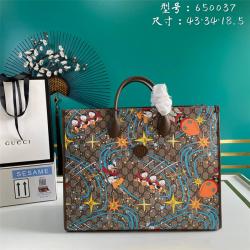 古奇官网Disney x Gucci唐老鸭印花托特包购物袋650037