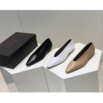 Bottega Veneta葆蝶家BV中文官网新款女鞋ALMOND平底鞋608872