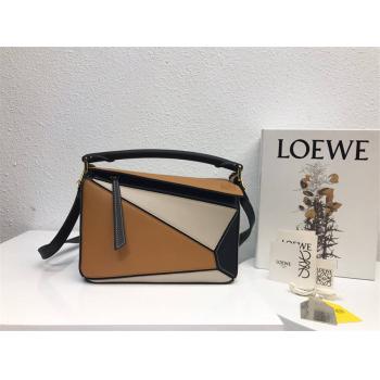 LOEWE罗意威西班牙包包新款女包几何拼接Puzzle手袋