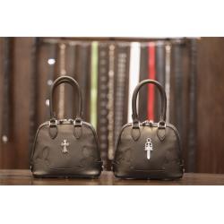 Chrome hearts CH克罗心官网女包新款羊皮大宝剑匕首贝壳包K681