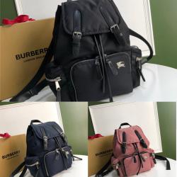 Burberry/巴宝莉The Rucksack中号尼龙军旅双肩包80084331/80067201/80067231