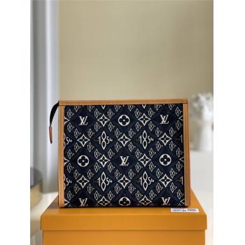 LV官网代购POCHE TOILLETTE 26 盥洗袋手拿包M80306