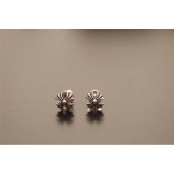 Chrome hearts CH克罗心中国官网小十字花耳钉耳环E006