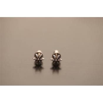 Chrome hearts CH克罗心中文官网六芒星耳钉耳环E012