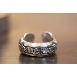 Chrome hearts CH克罗心正品旗舰店卷文女款戒指R008