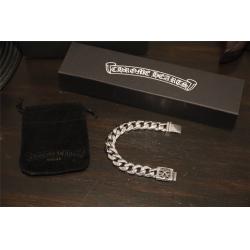 Chrome hearts CH克罗心官方网站专卖店十字花压舌光身手链H062