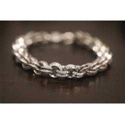 Chrome hearts CH官网克罗心鉴定双圆环手链H013