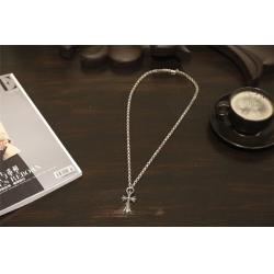Chrome hearts CH克罗心香港代购小十字架固定粗环项链N004