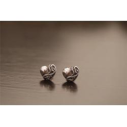 Chrome hearts CH克罗心正品代购桃心爱心耳钉耳环E004