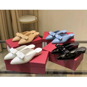 Ferragamo/菲拉格慕香港官网女鞋新款羊皮VIVA半托鞋凉鞋