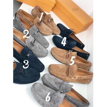 Tod's托德斯官网世界奢侈品男鞋男士T扣蝴蝶结豆豆鞋休闲鞋