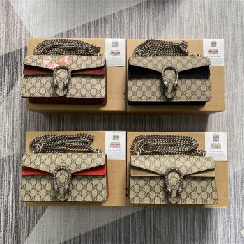 GUCCI古驰官网女包Dionysus系列GG新小号肩背包酒神包499623