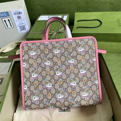 gucci中国女包古驰樋口裕子印花儿童托特包630542