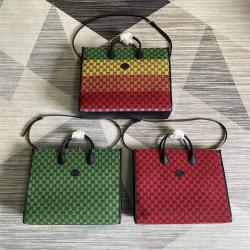 gucci代购正品官网520 GG Multicolor系列大号托特包659980