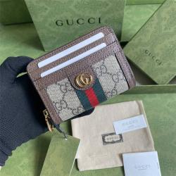 GUCCI官网古奇专卖店Ophidia系列GG卡包658552