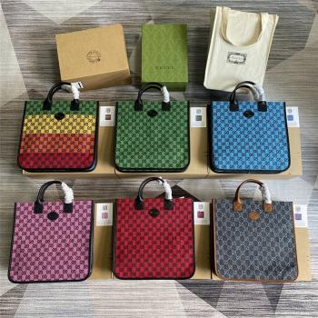 gucci美国官网古奇GG Multicolor系列儿童托特包550763