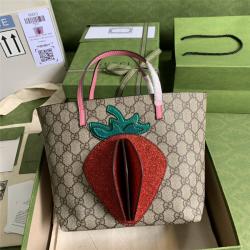gucci官网价格古奇新款立体草莓儿童购物袋580840