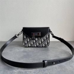 dior是什么牌子迪奥官网Oblique老花拼皮信使包1LXPO214