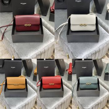 YSL圣罗兰正品官网MAILLON光滑皮革斜挎单肩包649795