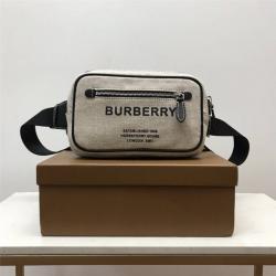 Burberry正品巴宝莉官方Horseferry 印花棉质帆布腰包80389021