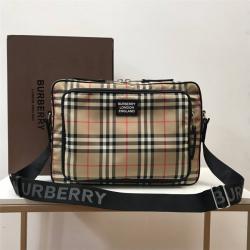 Burberry巴宝莉中文官方网Vintage 格纹棉质信使包80230231