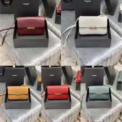 YSL圣罗兰正品官网MAILLON光滑皮革斜挎单肩包649795