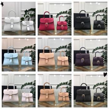 Delvaux/德尔沃正品官网女包BOX皮Brillant MINI MM手袋