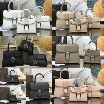 Delvaux/德尔沃中文官网正品新款togo皮Le Brillant手提包