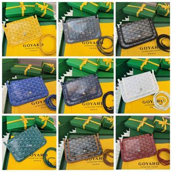Goyard国内专柜戈雅官网包包Plumet Pocket Wallet斜挎包