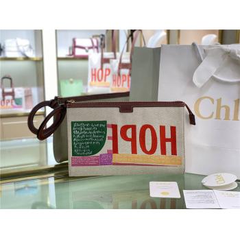 chloe/蔻依中文官网corita Kent帆布手拿包