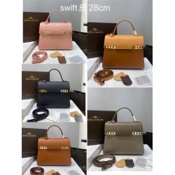 Delvaux/德尔沃中国官网swift小牛皮Tempete MM手提单肩包