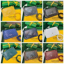 Goyard国内专柜戈雅官网包包Plumet Pocket Wallet斜挎包