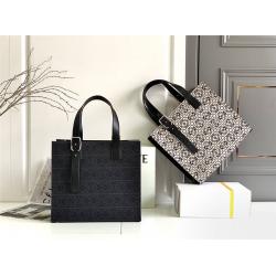 西班牙包包loewe价格罗意威Anagram 提花布和牛皮革 Buckle Tote 托特包B692L09X03