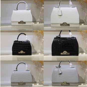 Moynat/莫奈中文官网包包新款鳄鱼纹RéJANE手袋手提包