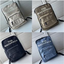 Marc Jacobs MJ女包官网THE BACKPACK帆布双肩包