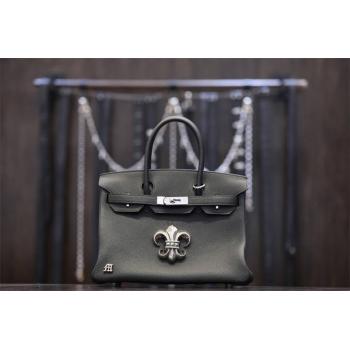 Chrome hearts CH克罗心正品旗舰店Birkin 30 TOGO皮童军花铂金包