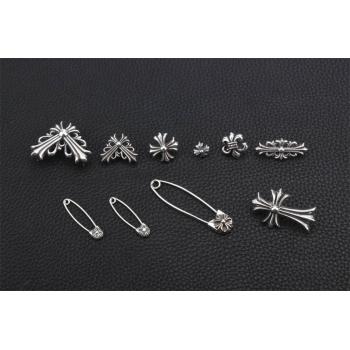 Chrome Hearts CH克罗心官网正品代购925纯银饰品首饰胸针