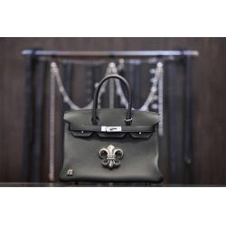 Chrome hearts CH克罗心正品旗舰店Birkin 30 TOGO皮童军花铂金包