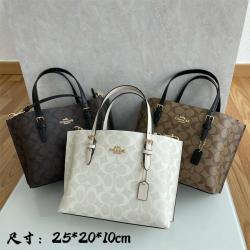 蔻驰商标COACH官网Mollie Tote 25托特包购物袋C4250