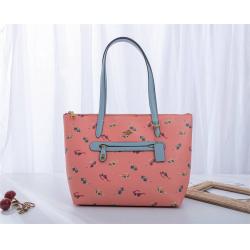 coach官网蔻驰正品女包Gallery眼镜印花购物袋4516