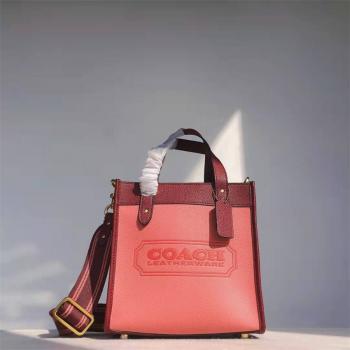 coach英国官网蔻驰代购女包Field Tote 22托特包C3461