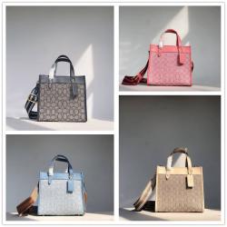 coach官网蔻驰女包正品Field Tote 22号托特包C3865/C5017