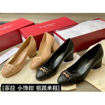 Ferragamo/菲拉格慕中文官网女鞋新款GANCINI AVERY高跟鞋741233