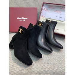 Ferragamo/菲拉格慕香港官网代购GANCINI短靴732958