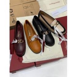 Ferragamo/菲拉格慕官网女鞋GANCINI莫卡辛鞋乐福鞋728415