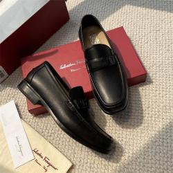 Ferragamo/菲拉格慕官网正品男鞋VARA饰扣莫卡辛鞋乐福鞋747638