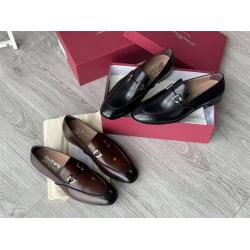 Ferragamo/菲拉格慕男鞋官网GANCINI扣饰乐福鞋0734730